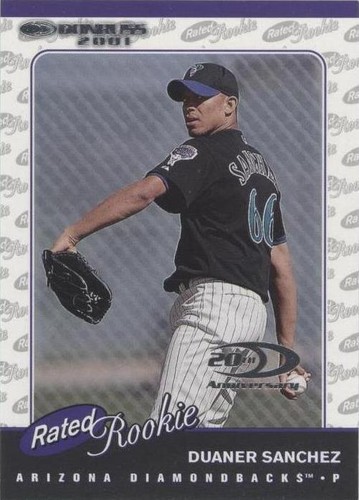 2001 Donruss - Duaner Sanchez #192