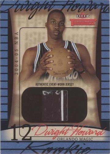 2004-05 Fleer Throwbacks - Dwight Howard #77