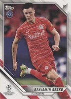 2021-22 Topps UCL Collection Benjamin Sesko #161