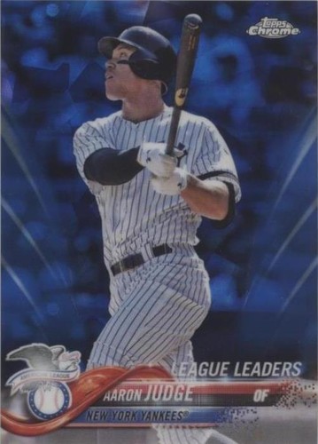 2018 Topps Chrome Sapphire Edition - Aaron Judge #111
