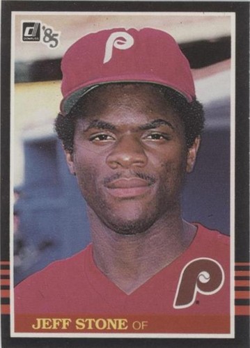 1985 Donruss - Jeff Stone #624