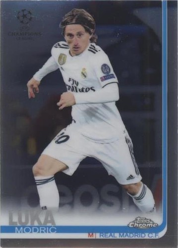 2018-19 Topps Chrome UCL Luka Modric #25