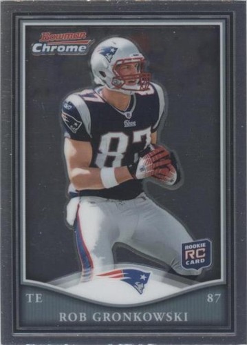 2010 Topps Chrome Rob Gronkowski #BCR-25