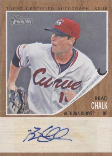 2011 Topps Heritage Minor League Edition - Brad Chalk #RA-BC