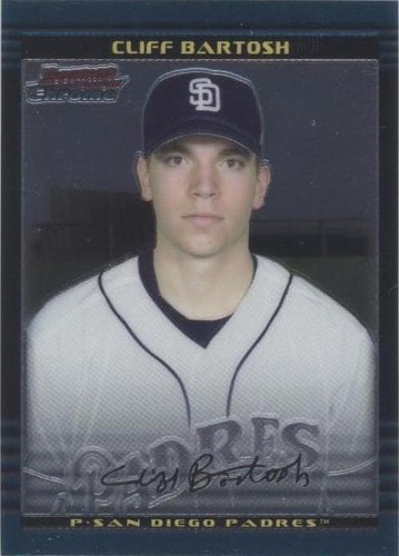 2002 Bowman Chrome - Cliff Bartosh #343