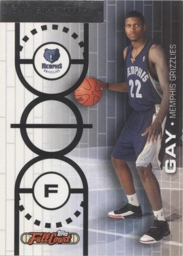 2006-07 Topps Full Court - Rudy Gay #FCP21
