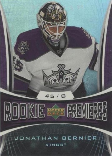 2007-08 Upper Deck Trilogy - Jonathan Bernier #149