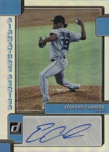 2022 Panini Donruss - Edward Cabrera #SS-EC