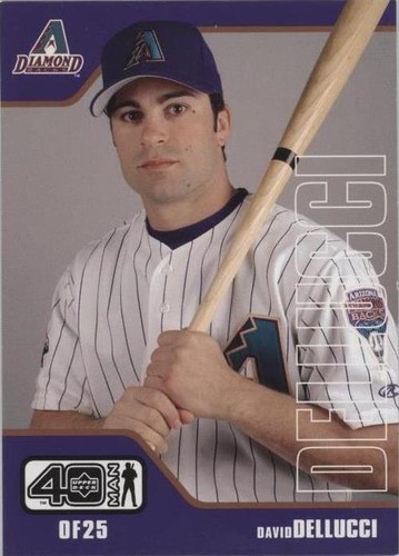 2002 Upper Deck 40 Man - David Dellucci #664
