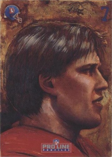 1992 Pro Line Profiles John Elway #230