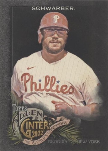 2022 Topps Allen & Ginter X - Kyle Schwarber #131