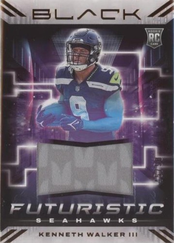 2022 Panini Black Kenneth Walker III #FUT-KWA