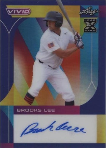 2022 Leaf Vivid - Brooks Lee #BA-BL1