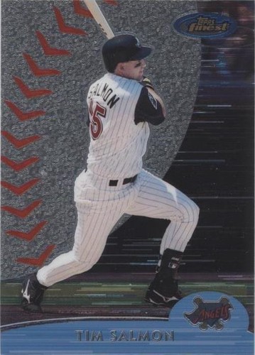 2000 Topps Finest - Tim Salmon #28