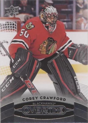 2015-16 Upper Deck GTS Overtime - Corey Crawford #93