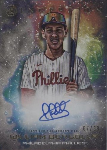 2022 Bowman Inception - William Bergolla #PPA-WB