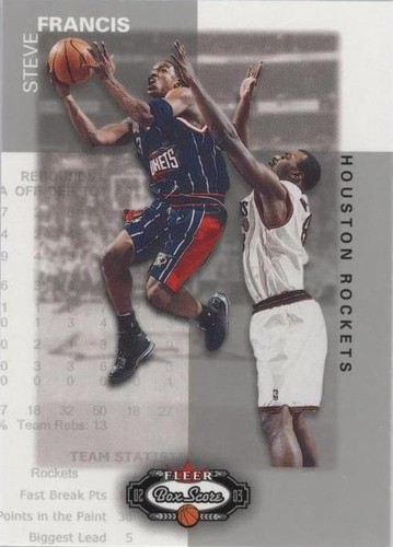 2002-03 Fleer Box Score - Steve Francis #35
