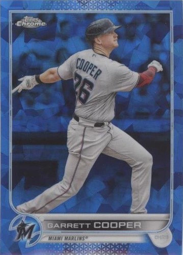 2022 Topps Chrome Update Series Sapphire Edition - Garrett Cooper #US271