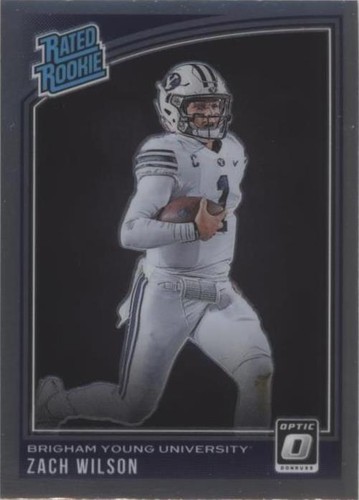 2021 Panini Chronicles Draft Picks Zach Wilson #204