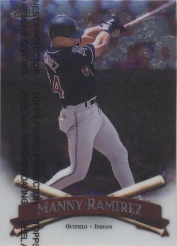 1998 Topps Finest - Manny Ramirez #244