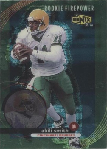 1999 UD Ionix Akili Smith #64