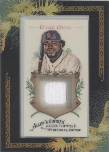 2008 Topps Allen & Ginter's - David Ortiz #AGR-DO1