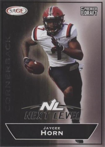 2021 Sage Premier Draft Jaycee Horn #40