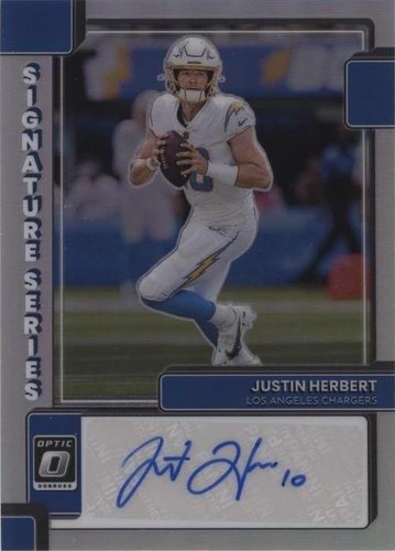 2022 Panini Donruss Optic Justin Herbert #SS-JH