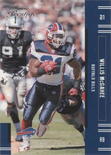 2005 Playoff Prestige Willis McGahee #19