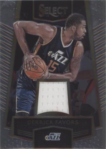 2016-17 Panini Select - Derrick Favors #43