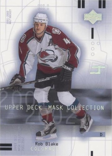 2001-02 Upper Deck Mask Collection - Rob Blake #23