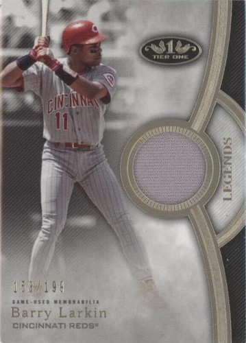 2020 Topps Tier One - Barry Larkin #T1LR-BL
