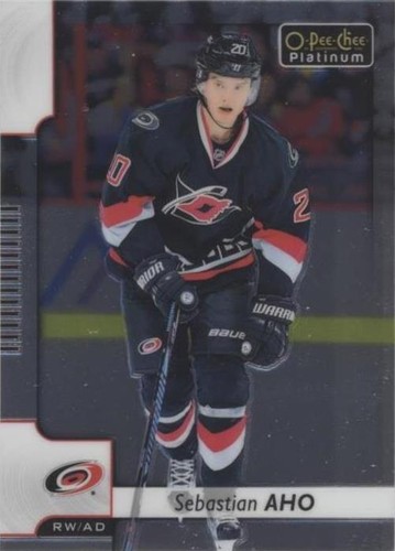 2017-18 O-Pee-Chee Platinum - Sebastian Aho #28