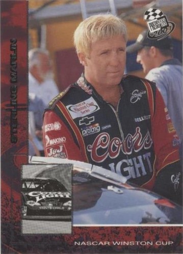 2001 Press Pass - Sterling Marlin #18
