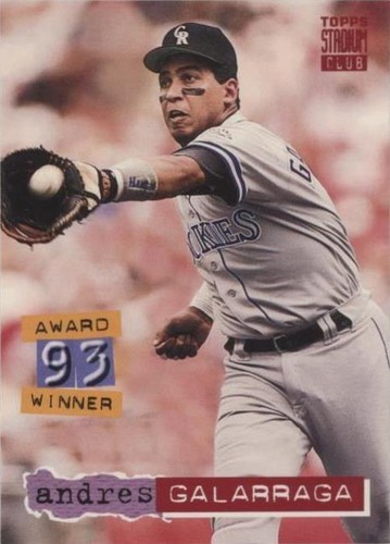 1994 Topps Stadium Club - Andres Galarraga #454