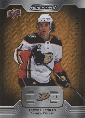 2023-24 Upper Deck Engrained - Trevor Zegras #23