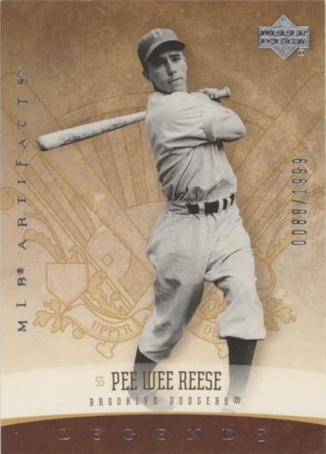 2005 Upper Deck Artifacts - Pee Wee Reese #184