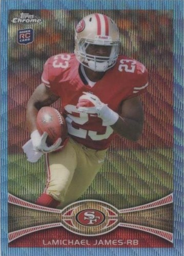 2012 Topps Chrome LaMichael James #BW-191