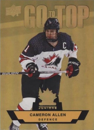 2023 Upper Deck Team Canada Juniors - Cameron Allen #GT-4