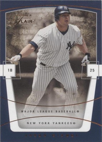 2004 Flair - Jason Giambi #7