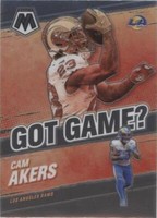 2021 Panini Mosaic Cam Akers #GG-9