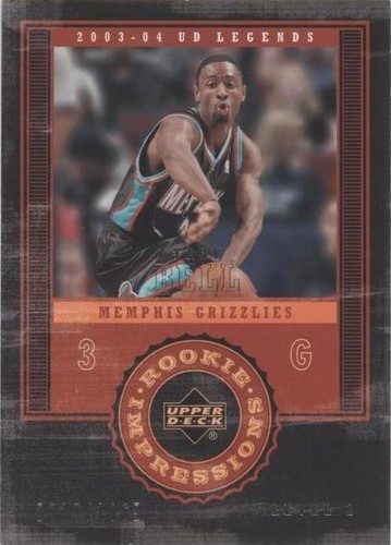 2003-04 Upper Deck UD Legends - Troy Bell #116