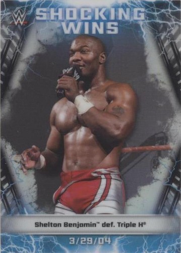 2020 Topps Chrome WWE - Shelton Benjamin #SW-11