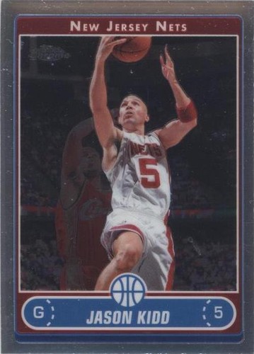 2006-07 Topps Chrome - Jason Kidd #56