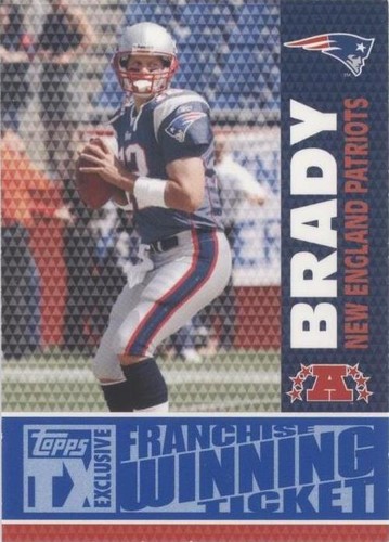 2007 Topps TX Exclusive Tom Brady #FW-TB