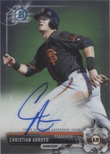 2017 Bowman - Christian Arroyo #CPA-CHR