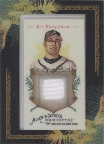 2008 Topps Allen & Ginter's - Jeff Francoeur #AGR-JF