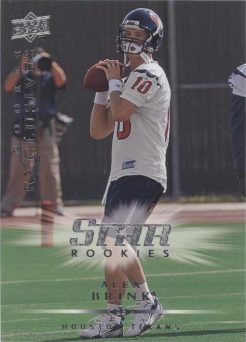 2008 Upper Deck Rookie Exclusives Alex Brink #RE12