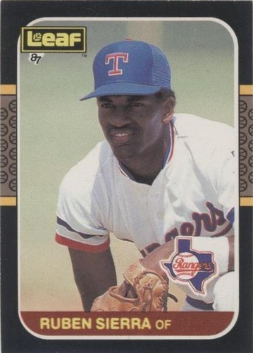 1987 Leaf Canadian Baseball Trading Cards