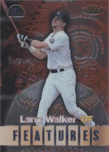 2000 Topps Finest - Larry Walker Todd Helton #134